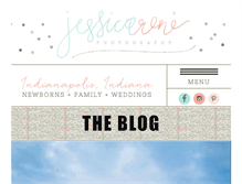 Tablet Screenshot of jessicarenephotography.com